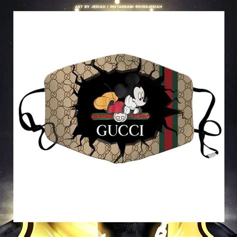 gucci face mask mickey mouse|gucci mane face mask.